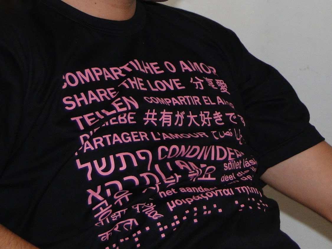 Eu vestindo a camisa em 2011